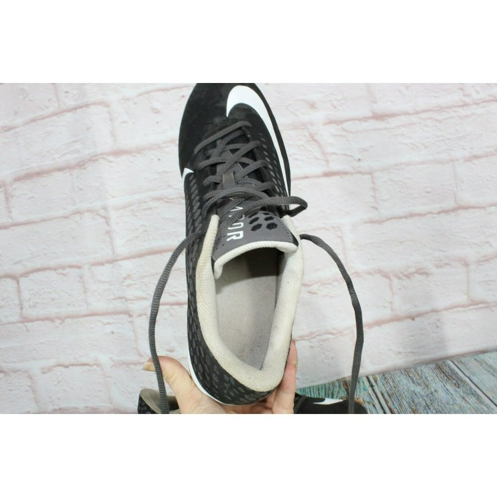 Nike Ultrafly 2 Black Nylon Lace up Soccer Cleats Sneakers Shoes Size 12 - Picture 7 of 9